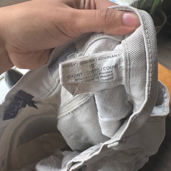 Gloria Vanderbilt‎ Amanda Jeans Size 10 Beige Straight Leg Cotton Blend - Picture 8 of 10